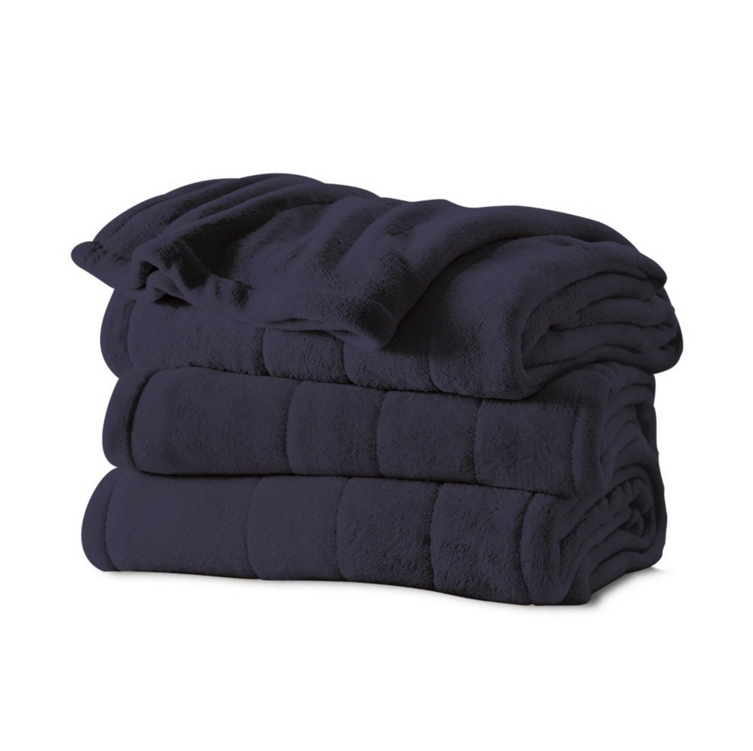 Sunbeam® Microplush King Sized Heated Blanket, Blue