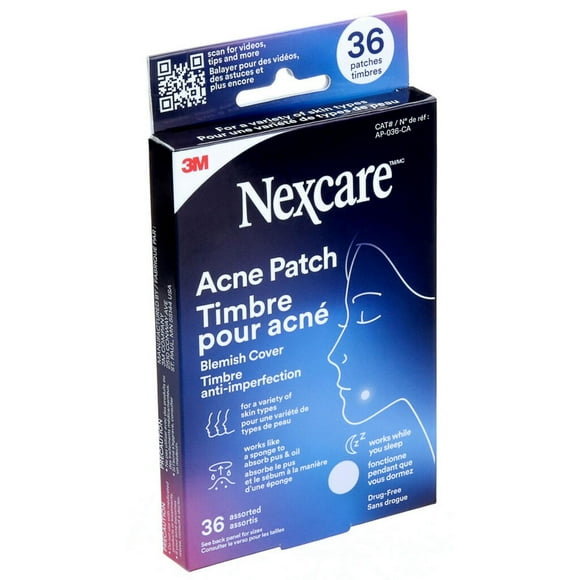 Nexcare™ Acne Patch Blemish Cover, AP-036-CA, 36/Pack, Nexcare™ AP-036-CA, 36/Pack