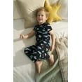 thumbnail image 4 of Carter's Child of Mine Baby and Toddler Boys' Black Space 2-Piece Cotton Pajama Set, 4 of 5
