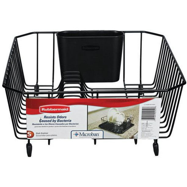 Rubbermaid Twin Sink Dish Drainer, Black Walmart.ca