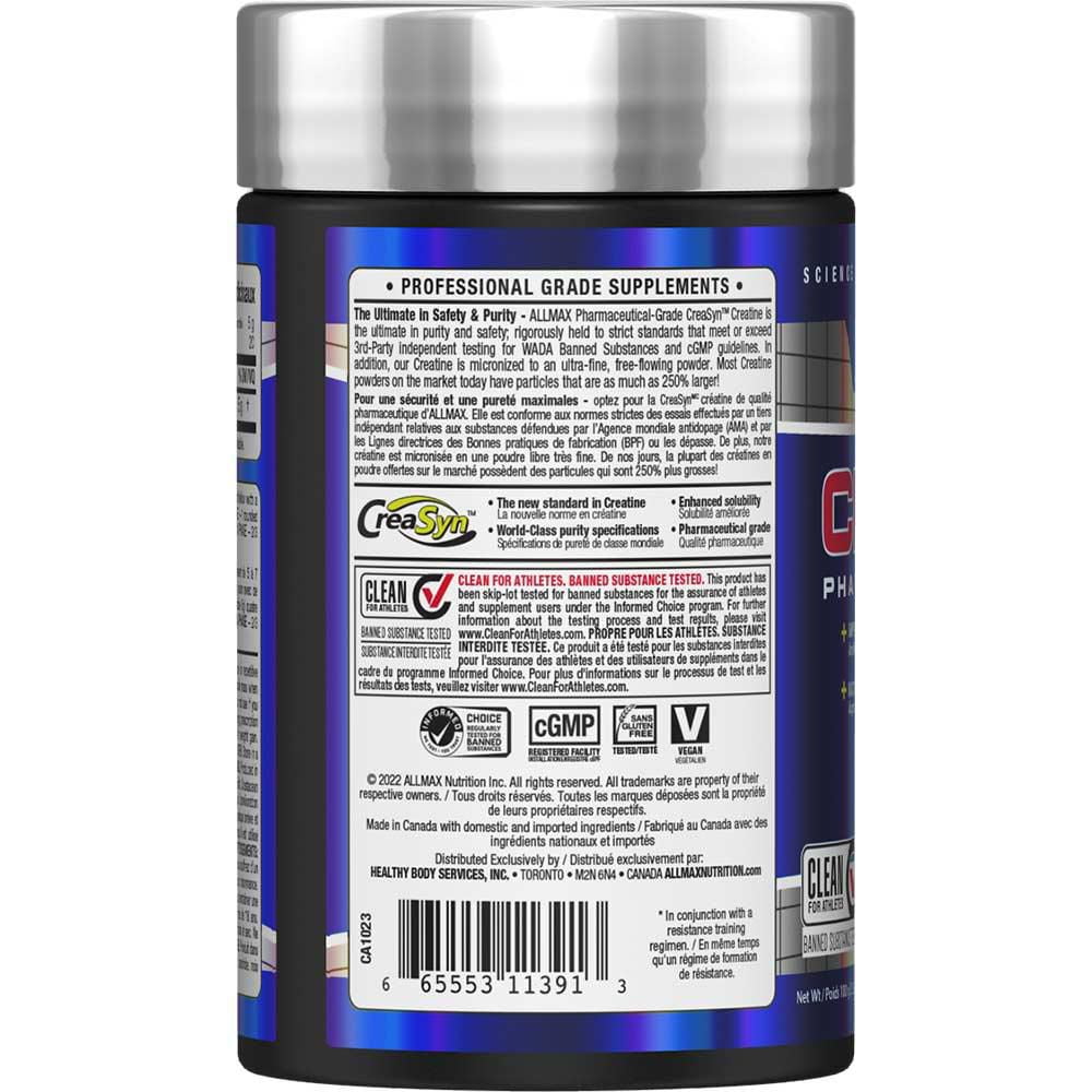 Allmax Creatine Supplements, 100 g