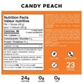 thumbnail image 3 of Revolution Nutrition, Splash Clear Isolate Protein, 100% Clear Whey Isolate Powder, 24g of Protein Per Scoop, Zero Sugar, Zero Carb, Candy Flavour, Collagen, 667g, Candy Peach (23 Servings), 3 of 8