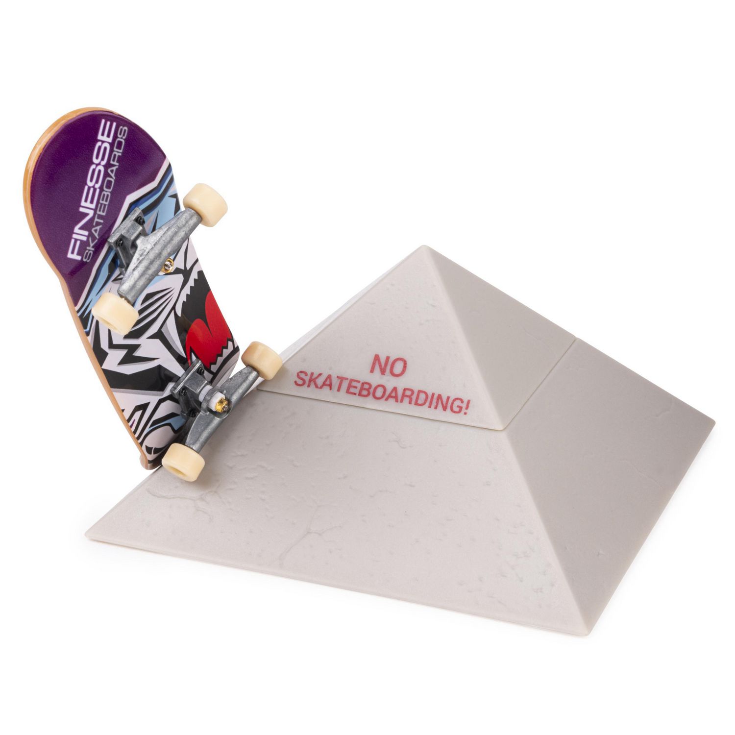 Tech Deck Street Hits Finesse Skateboards Fingerboard With Pyramid Obstacle Walmart Canada