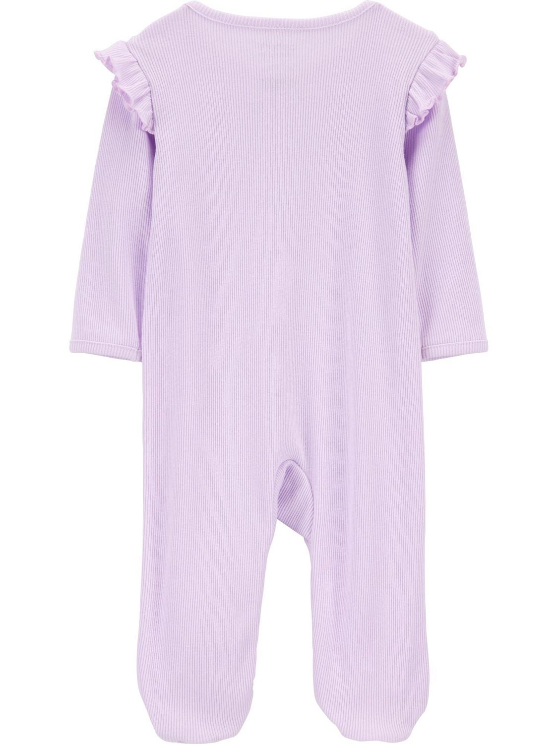 Carter's Child of Mine Baby Girls' Sleep n Play Purple Ruffle