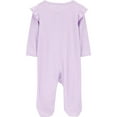 thumbnail image 3 of Carter's Child of Mine Sleep n Play Violet à volants pour bébé fille, 3 of 6