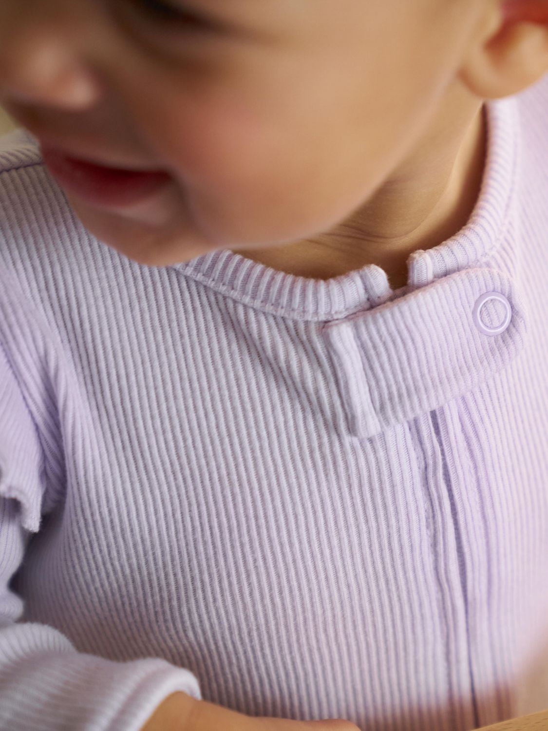 Carter's Child of Mine Baby Girls' Sleep n Play Purple Ruffle