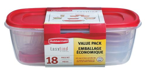 Rubbermaid Easy find Lids 18 pc.set
