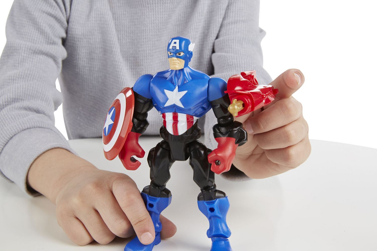 Super hero best sale mashers captain america