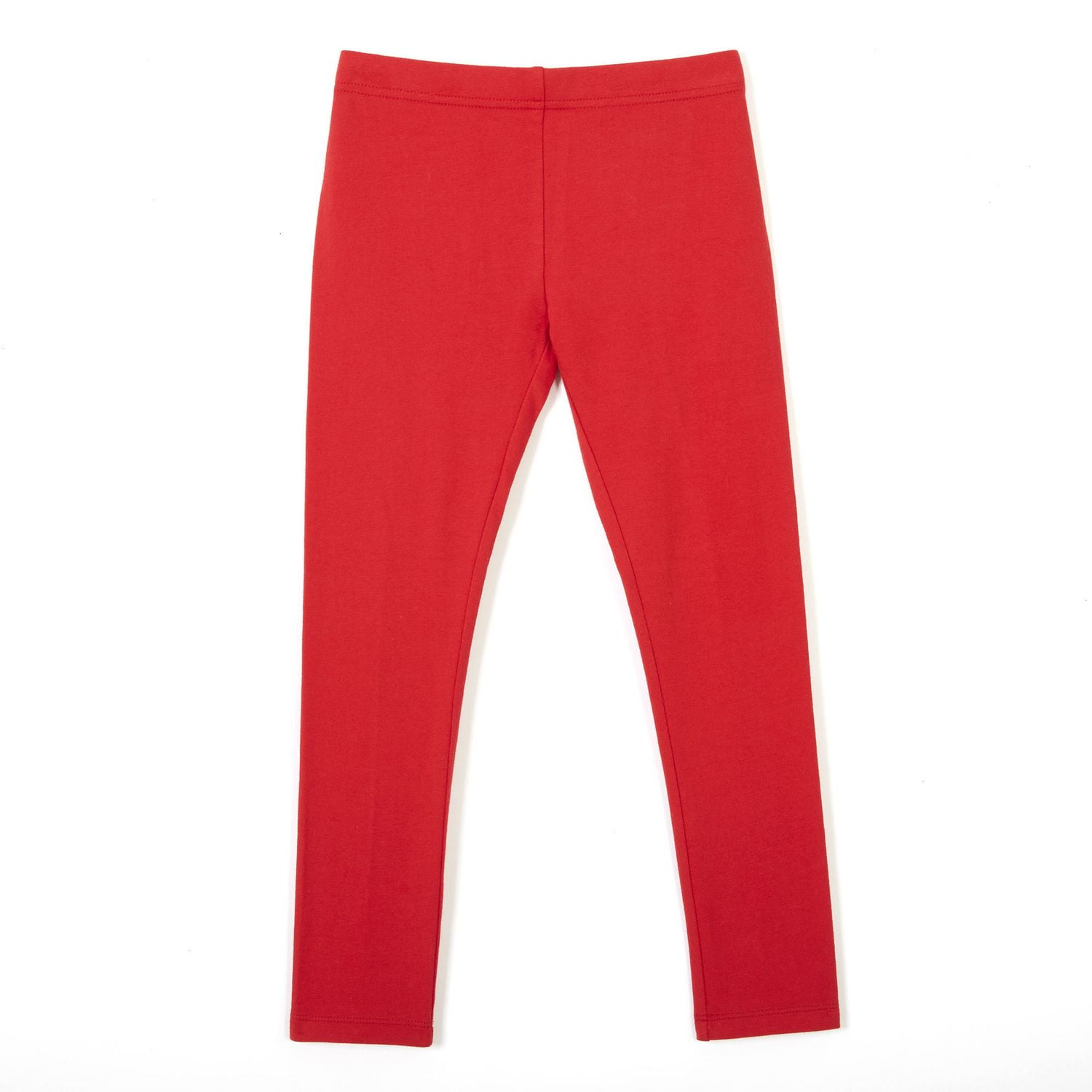 Girls red leggins best sale