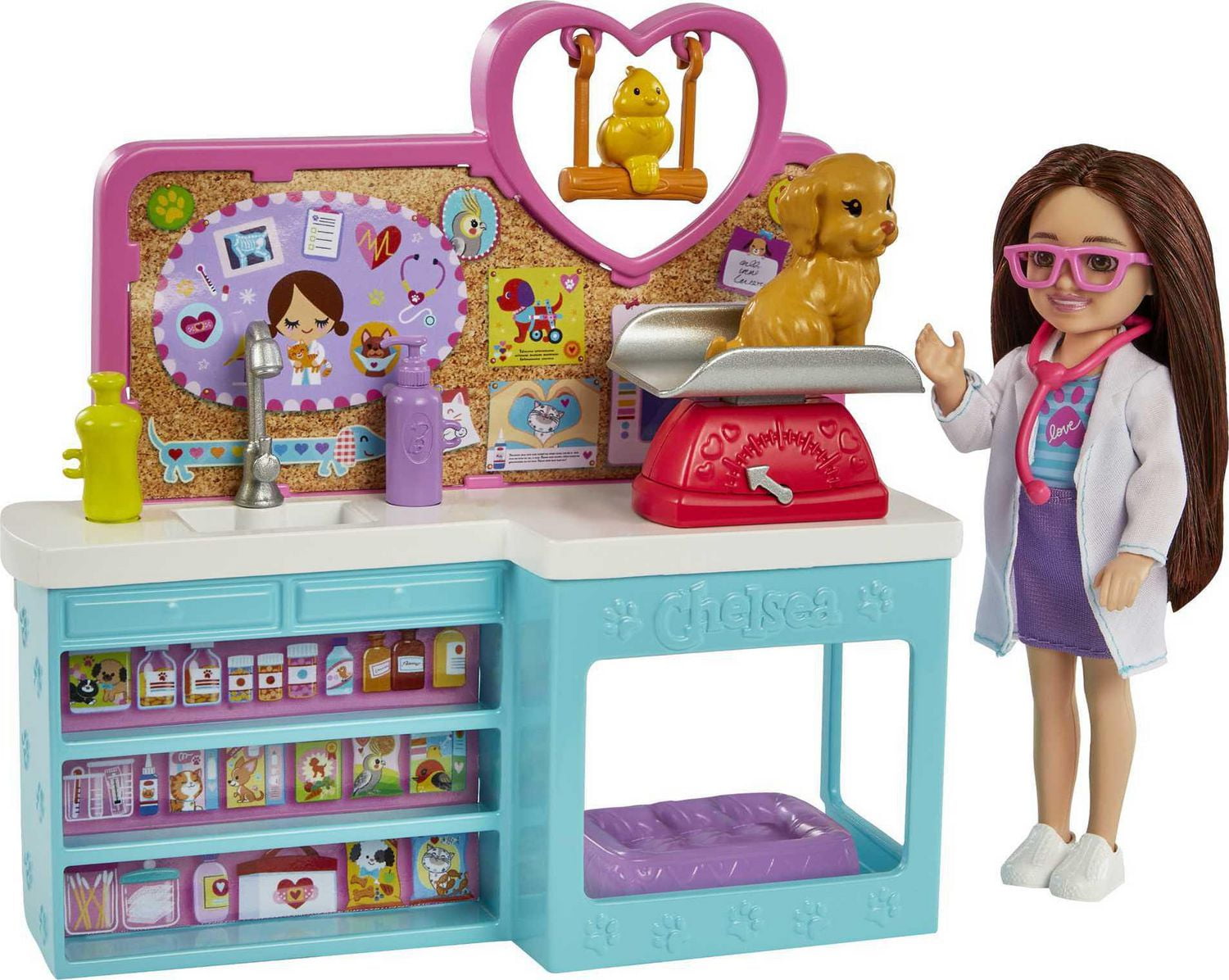 Barbie pet care center walmart online