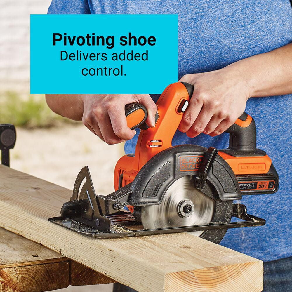 B&d circular saw blades clearance