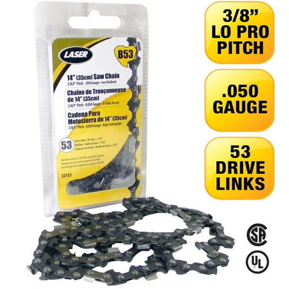 LASER Saw Chain 3/8LP-050 53 Drive Links