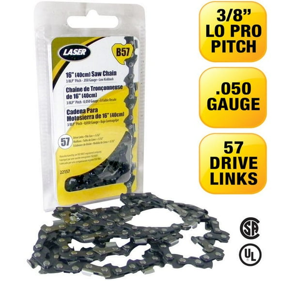LASER Saw Chain 3/8LP-050 57 Drive Links