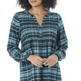thumbnail image 3 of IVY Women's Plaid Button Front Smocked Dress, 3 of 6