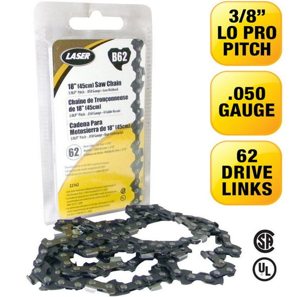 LASER Saw Chain 3/8LP-050 62 Drive Links