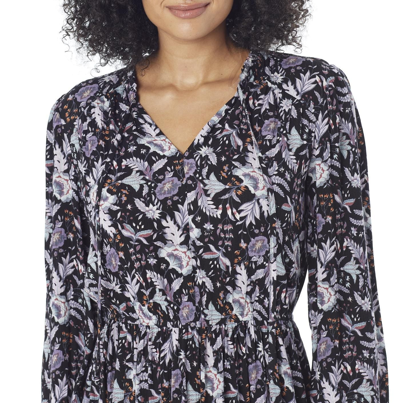 IVY Women's Printed Midi Dress