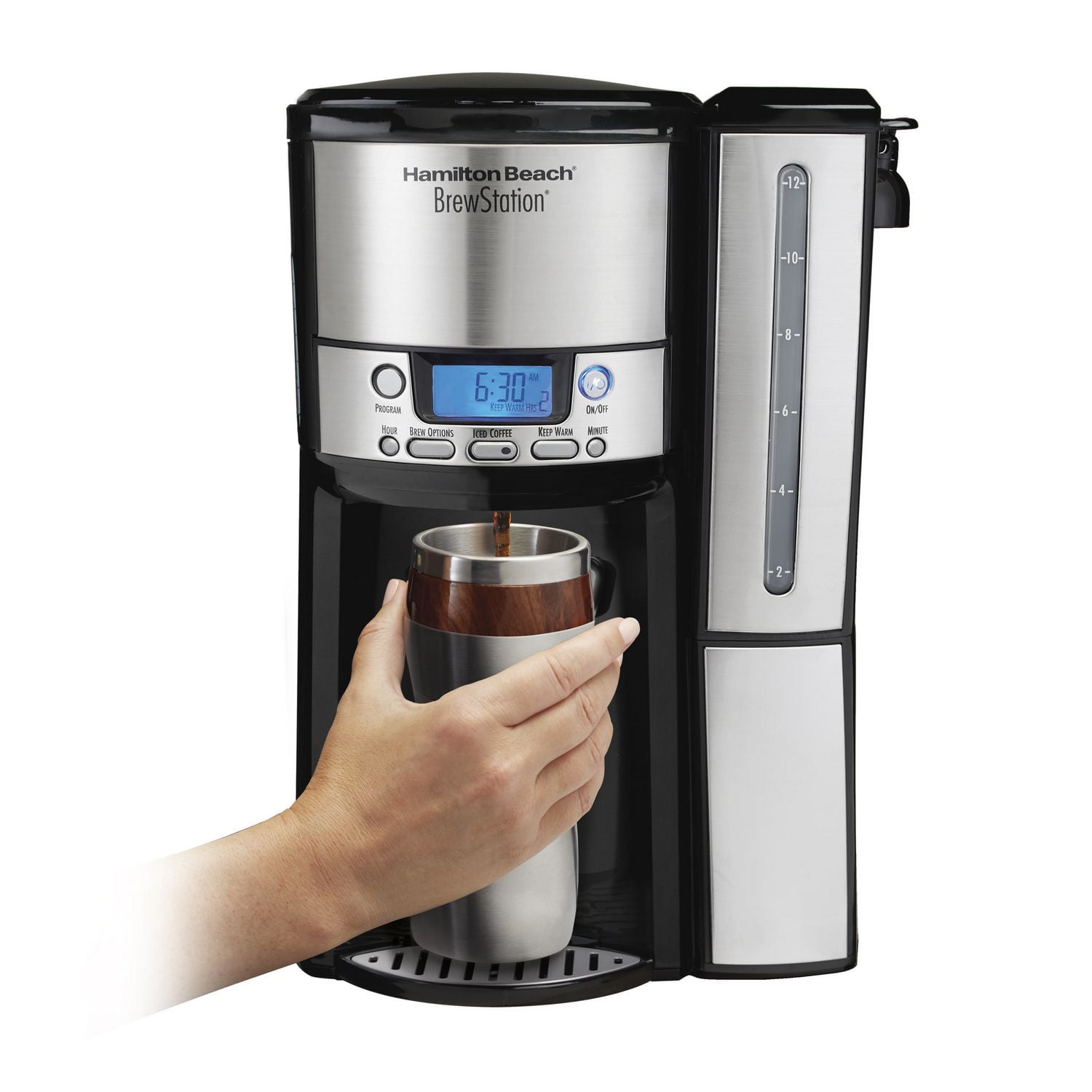 Hamilton Beach 12 Cup Brewstation Coffee Maker 47950 Walmart