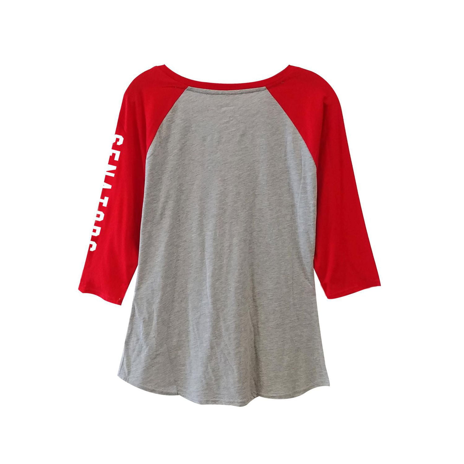 Chemise à manches longues grise et à manches longues des Sénateurs Sizes XS-XL