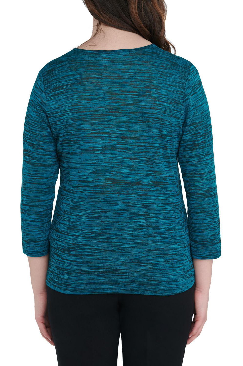 Alia Women's 3/4 Sleeve Crew Neck Top