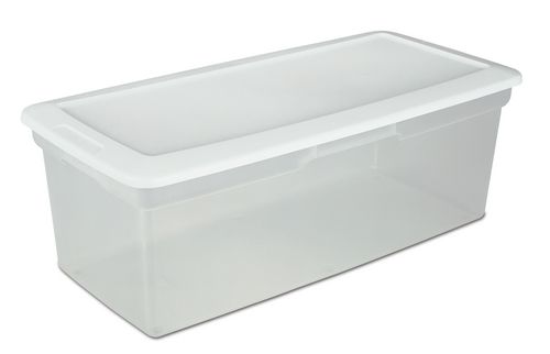 Sterilite 85L Storage Box (White) | Walmart Canada