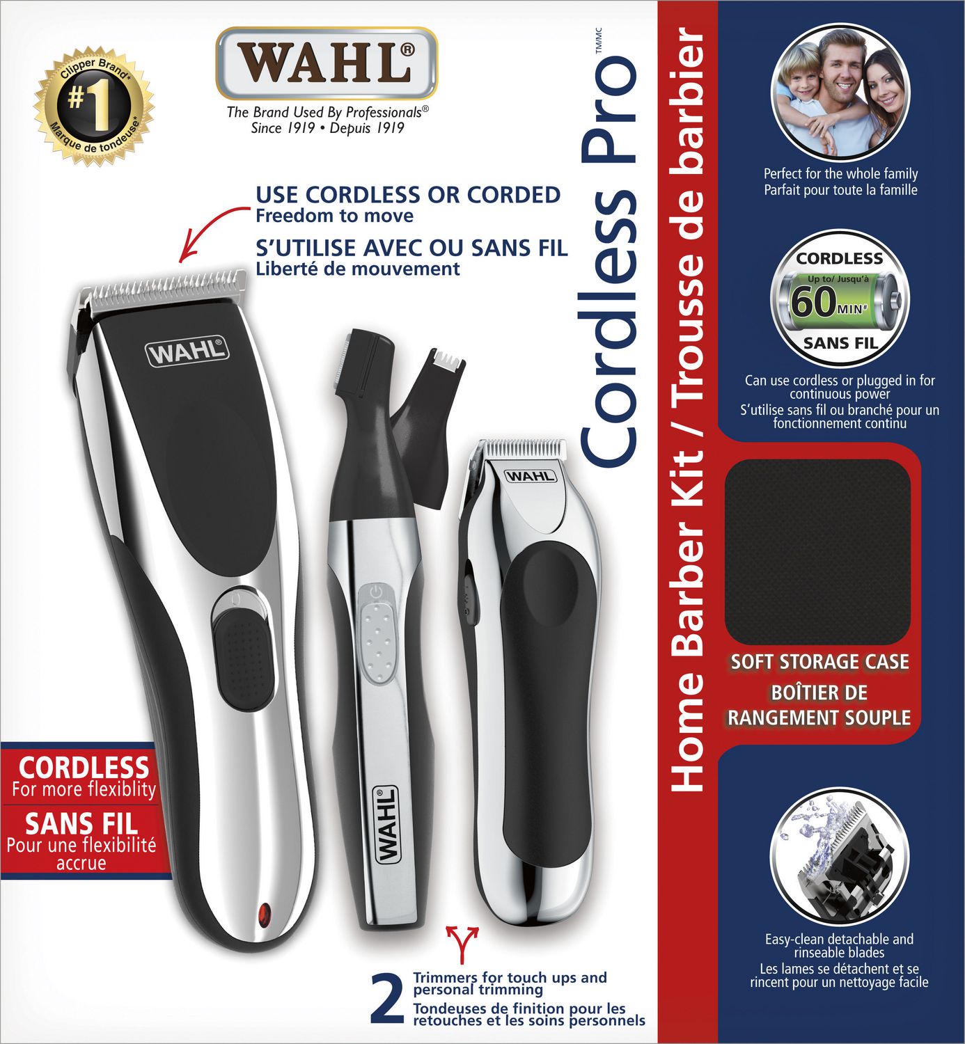 wahl cordless pro home barber kit
