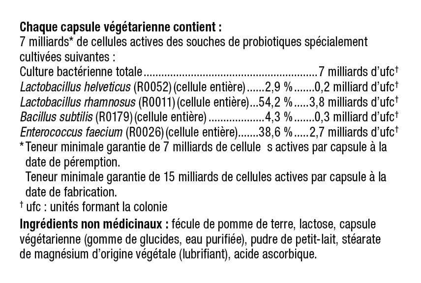 Webber Naturals Probiotique anti-SII