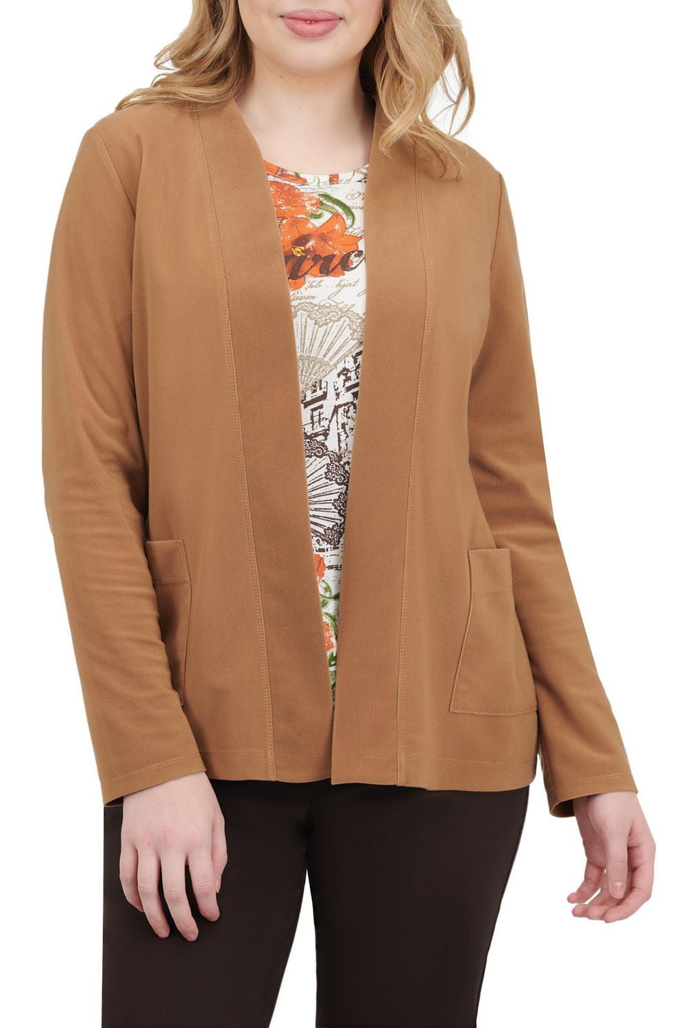 Alia Women's Long Sleeve Open Front Cardigan