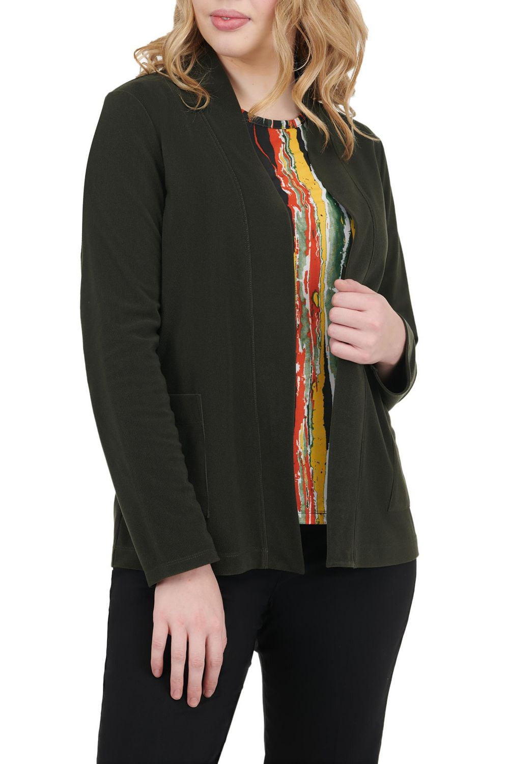 Alia Women's Long Sleeve Open Front Cardigan