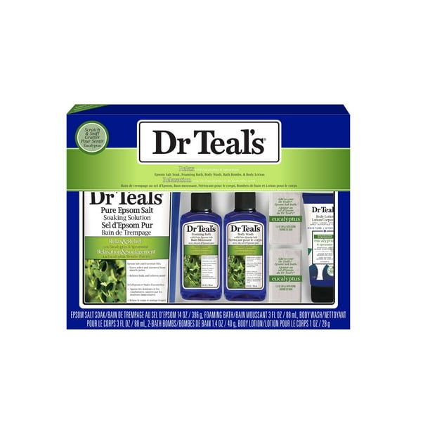 Dr Teal's Eucalyptus 6pc Holiday Gift Set Walmart.ca