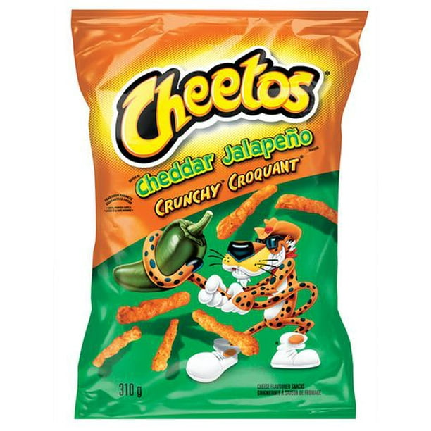 Croquant cheddar jalapeno de Cheetos