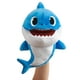 Pinkfong Baby Shark - Marionnettes musicales à vitesse contrôlée - Daddy Shark - Peluche préscolaire interactive - par WowWee – image 1 sur 5
