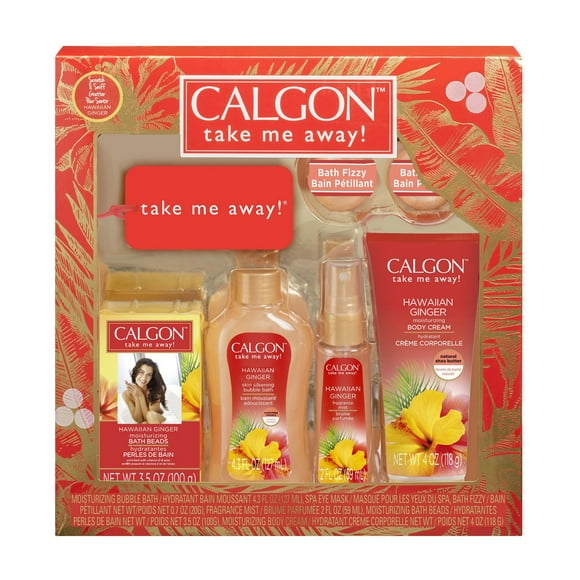 Calgon Hawaiian Ginger 7pc Holiday Set