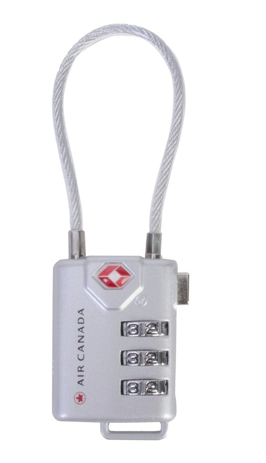 air canada luggage lock