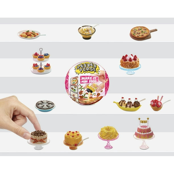 Make It Mini Food Diner Series 2 Mini Collectibles - MGA's Miniverse,  COLLECT THEM ALL 