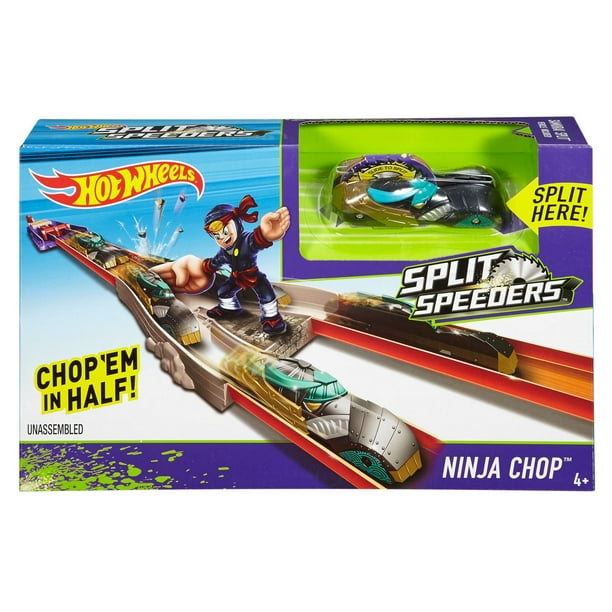 Coffret piste Attaque Ninja Split Speeders de Hot Wheels