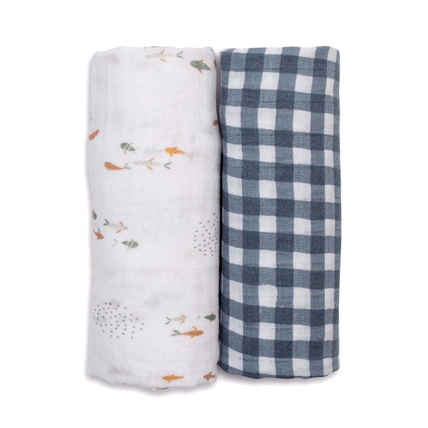 Navy 2024 muslin swaddle