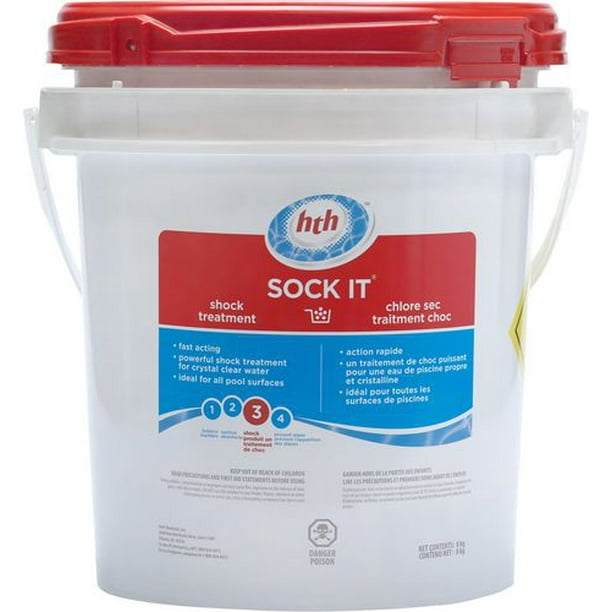 HTH Sock It chlore sec traitement choc