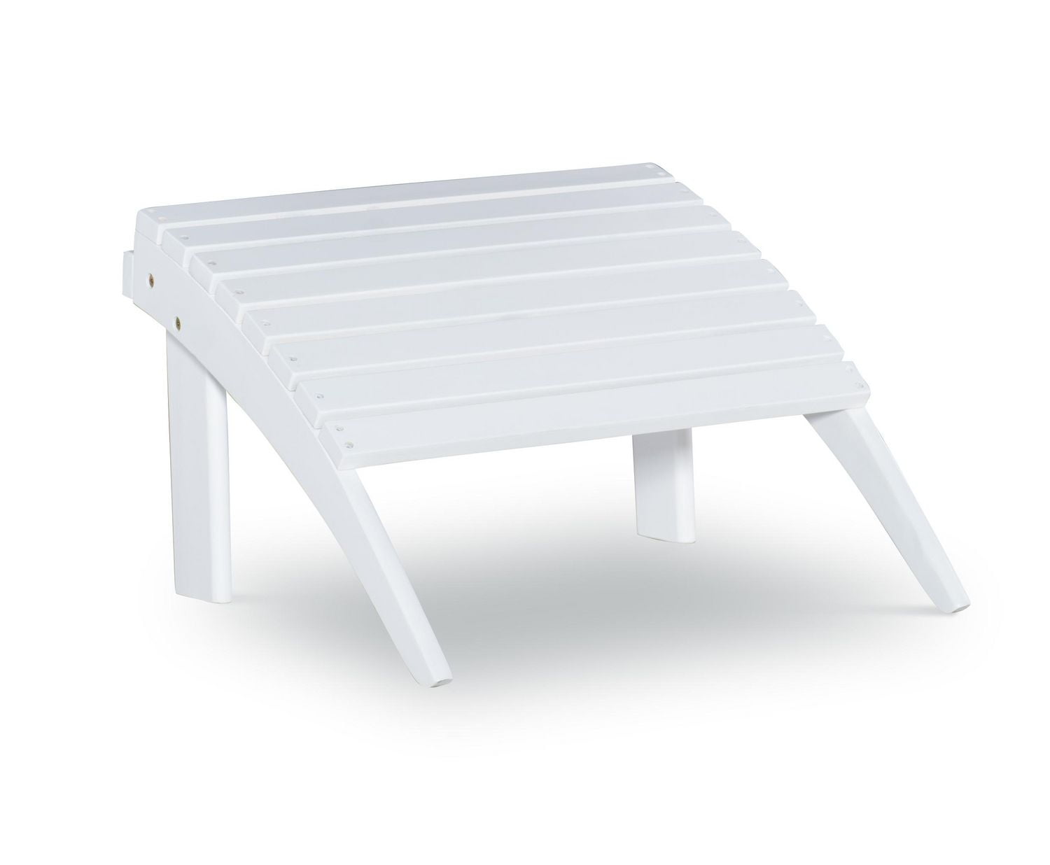 White Adirondack Outdoor Ottoman Walmart Canada   6000200223269 