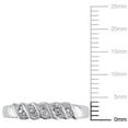 thumbnail image 3 of Bague avec motif tressé en argent sterling, 3 of 4