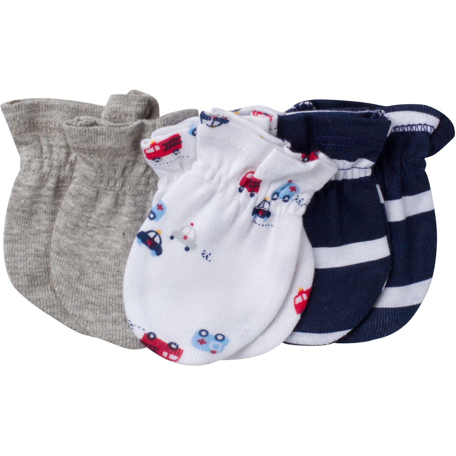 Gerber Childrens Wear Gerber Newborn Boys' Mittens – Pack of 3 ...