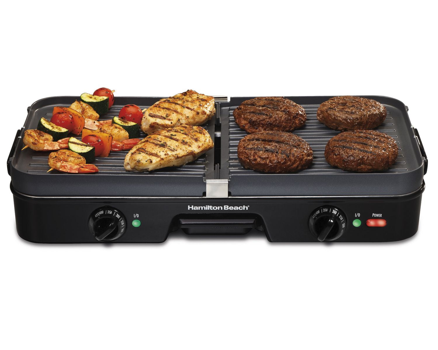 Hamilton Beach 3 in 1 Reversible Grill Griddle Walmart