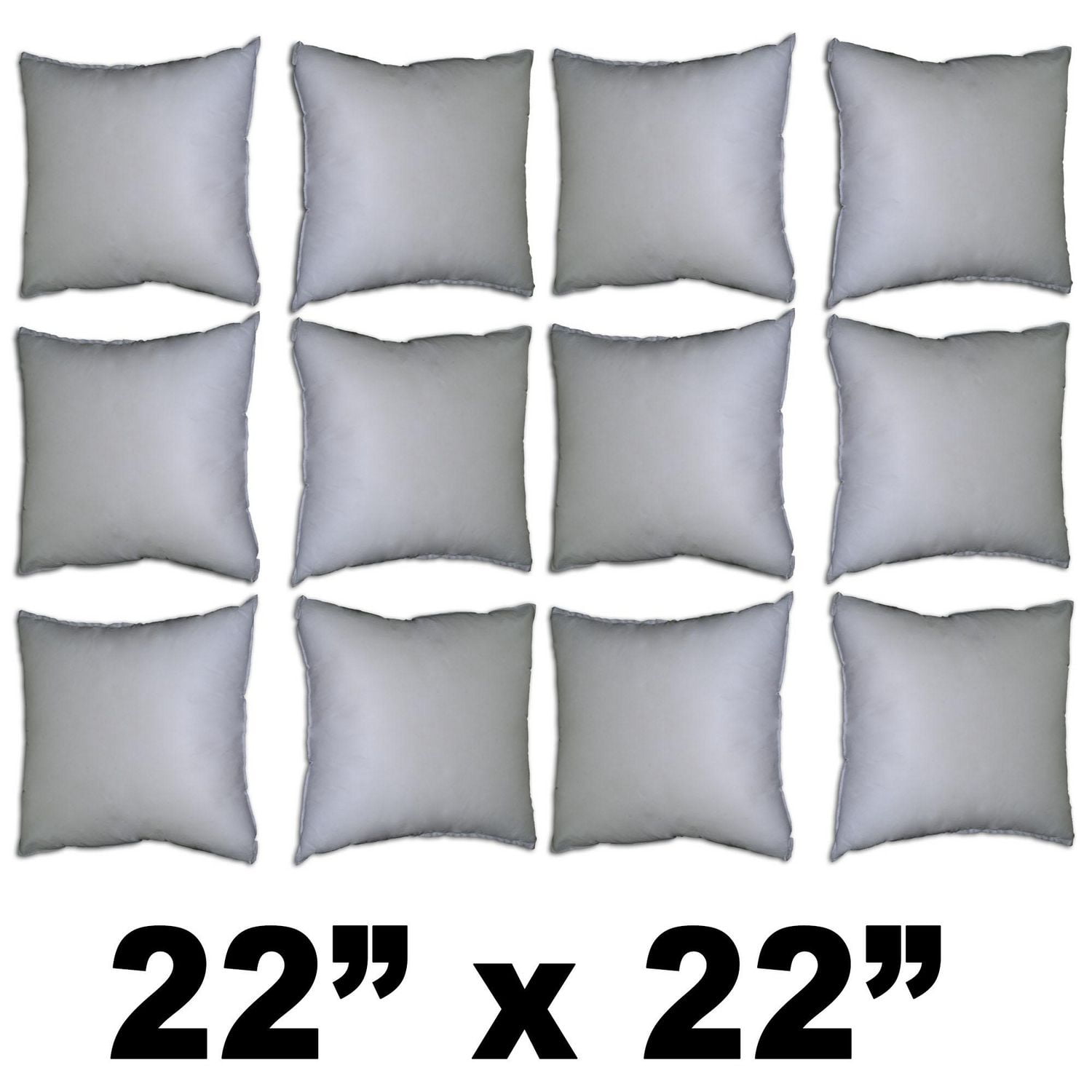 Hometex Canada Polyfill Poly Cotton Shell Pillow Inserts 22 X 22