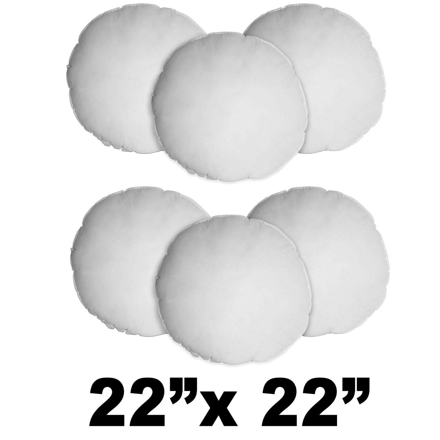 Hometex Round Polyester Fill Pillow Form Walmart Canada