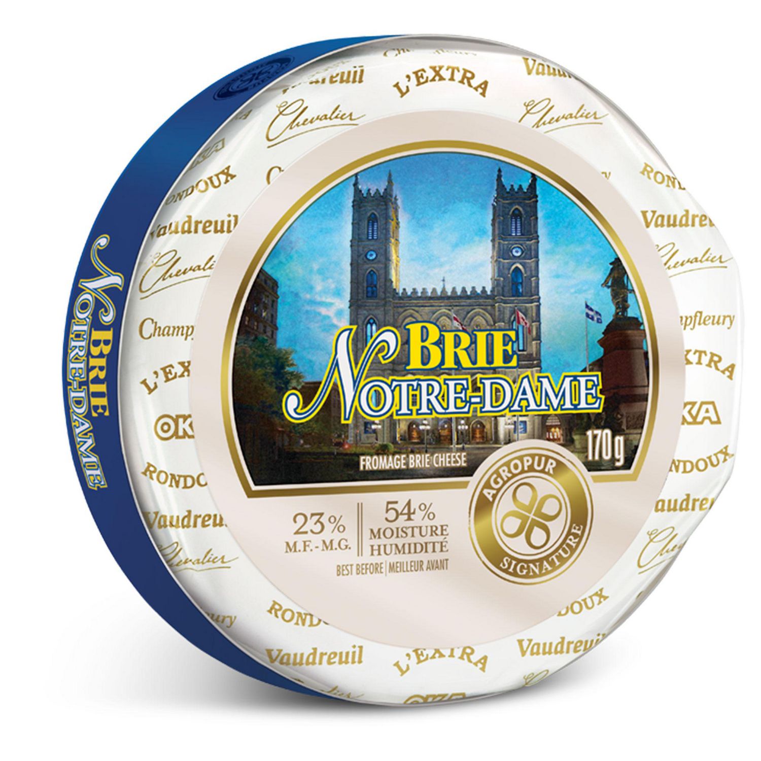 Agropur Signature Notre-Dame Brie Cheese, 170 g - Walmart.ca