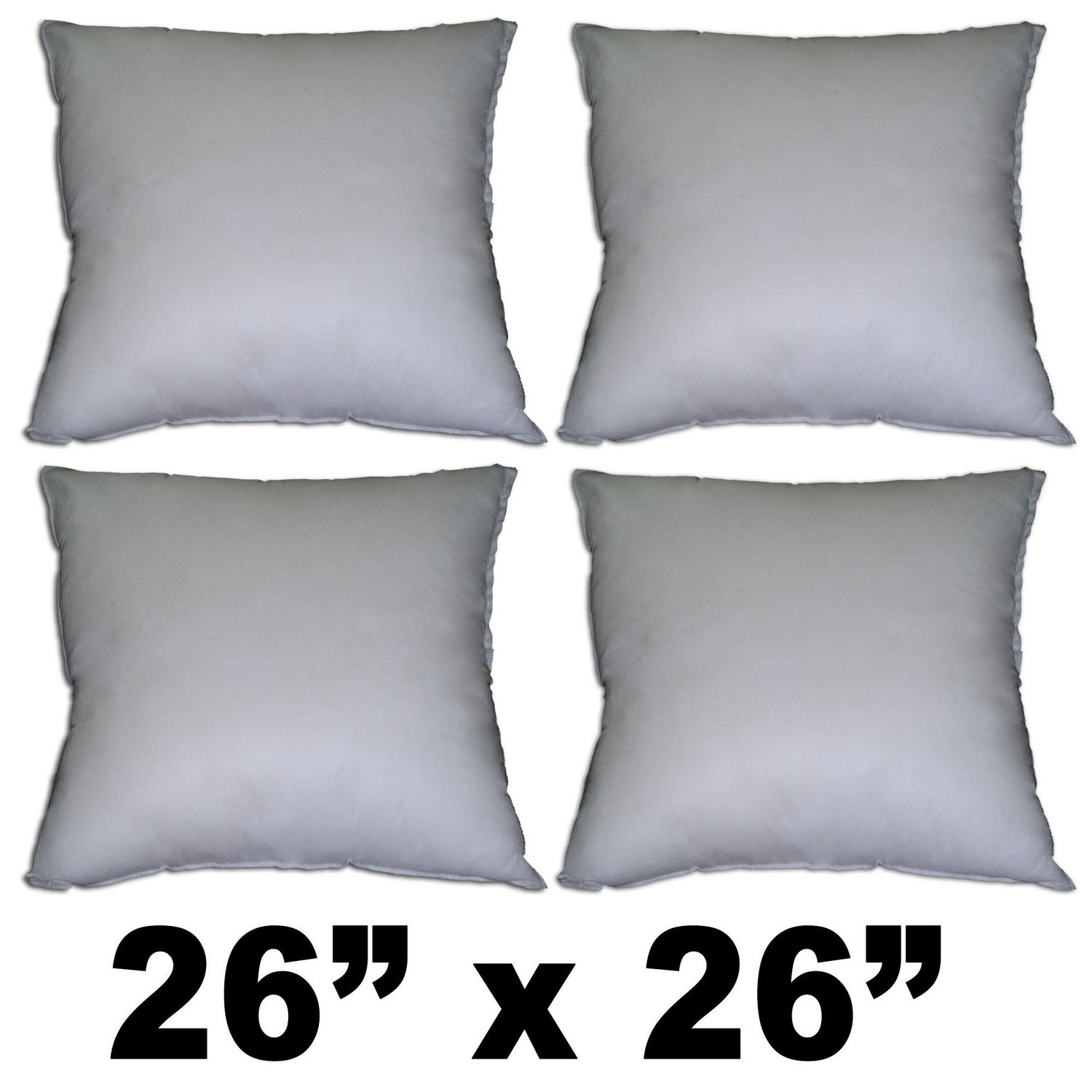 Cushion Insert Pillow Inserts 26 Round 100 Polyester Fibre Filled