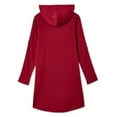 thumbnail image 2 of Robe à capuchon en molleton brossé George pour filles, 2 of 3