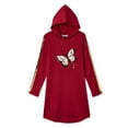 thumbnail image 1 of Robe à capuchon en molleton brossé George pour filles, 1 of 3