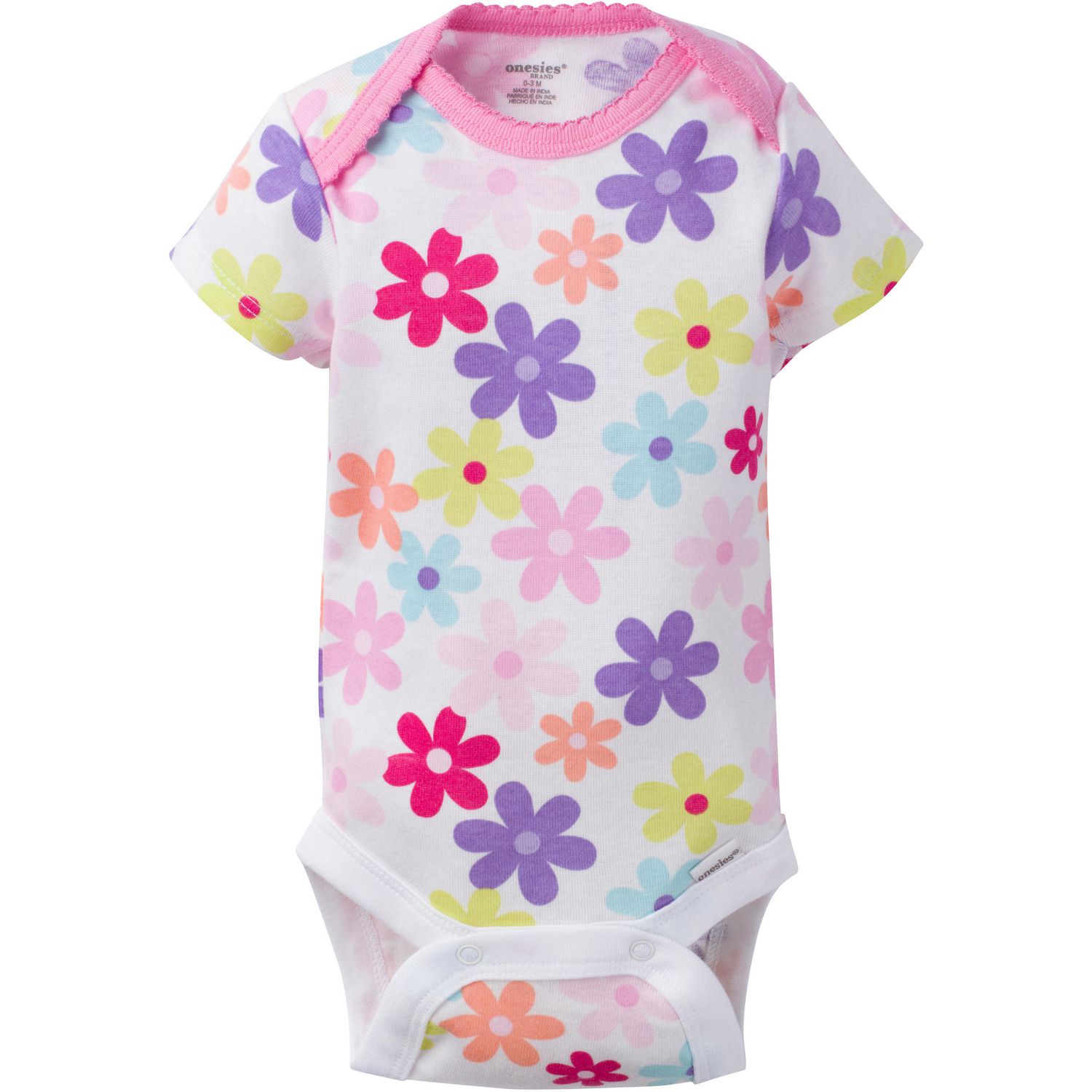 Onesies® Brand Newborn Girls' Fashion Short Sleeve Bodysuits Walmart