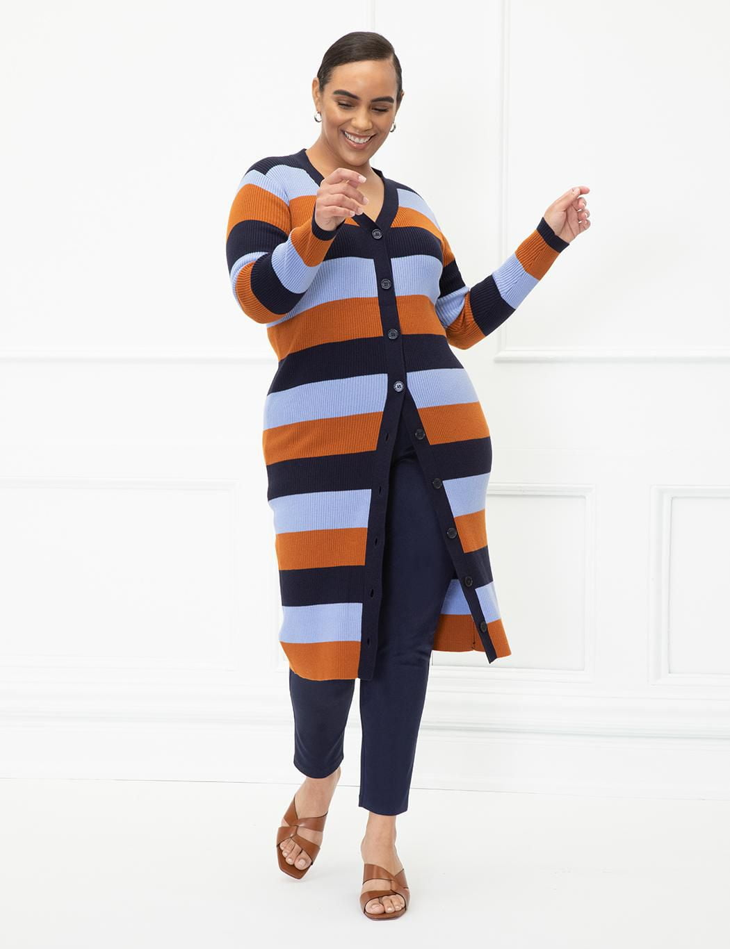 ELOQUII Elements Faux Suede Legging