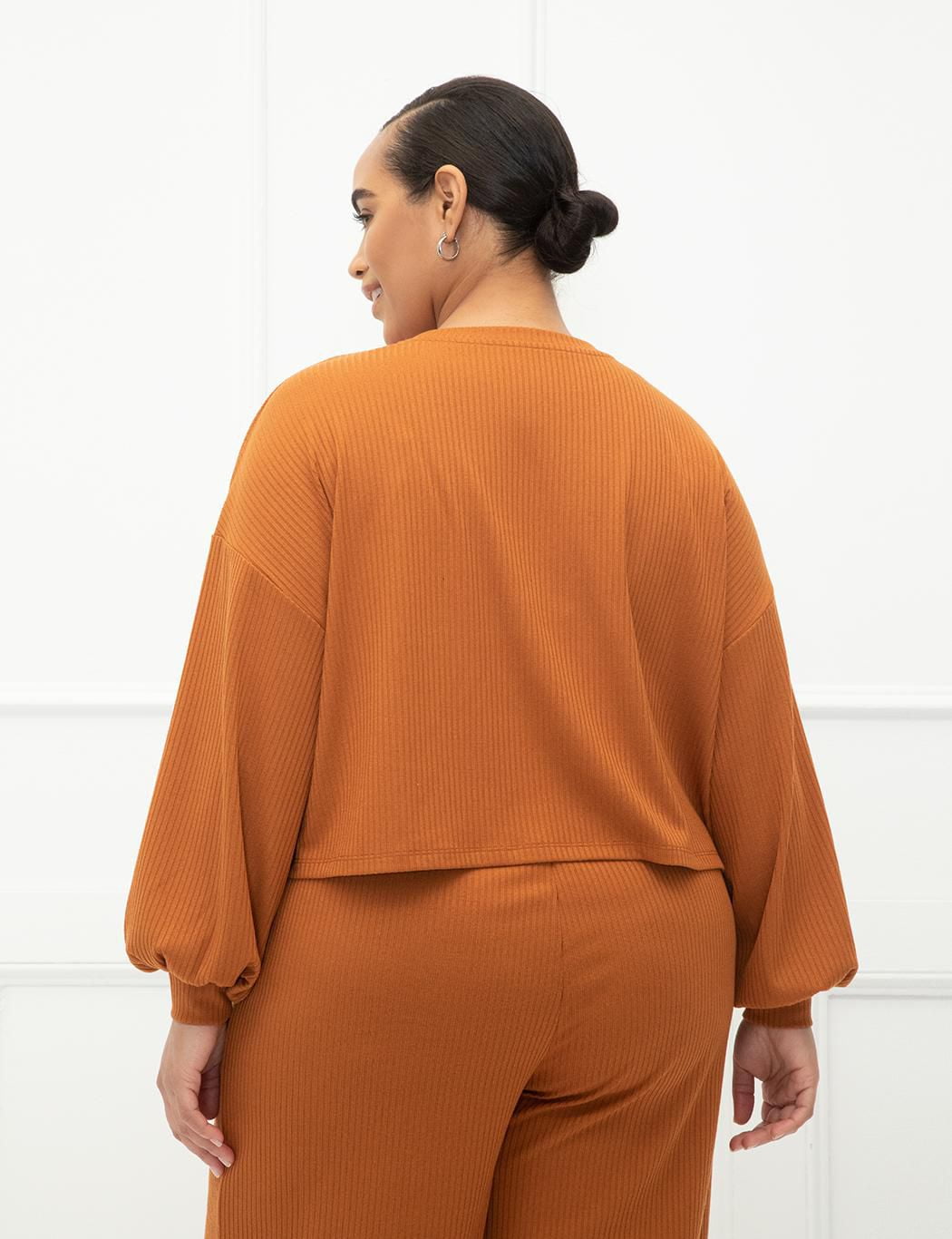 ELOQUII Elements Haut à épaules tombantes